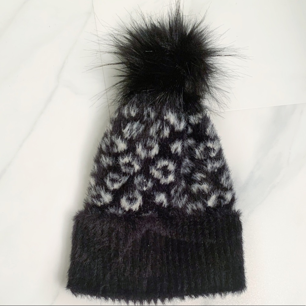 Women’s Leopard Print Beanie